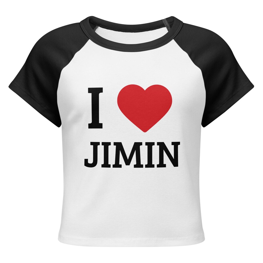 I Love Jimin BTS Shirt - Etsy