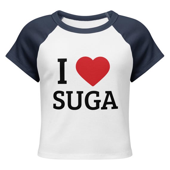 I Love Suga BTS Shirt - Etsy