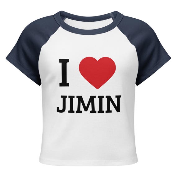 I Love Jimin BTS Shirt - Etsy
