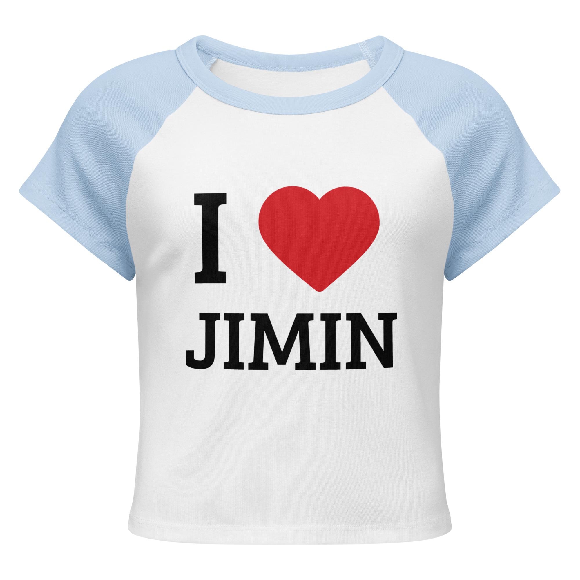 I Love Jimin BTS Shirt - Etsy