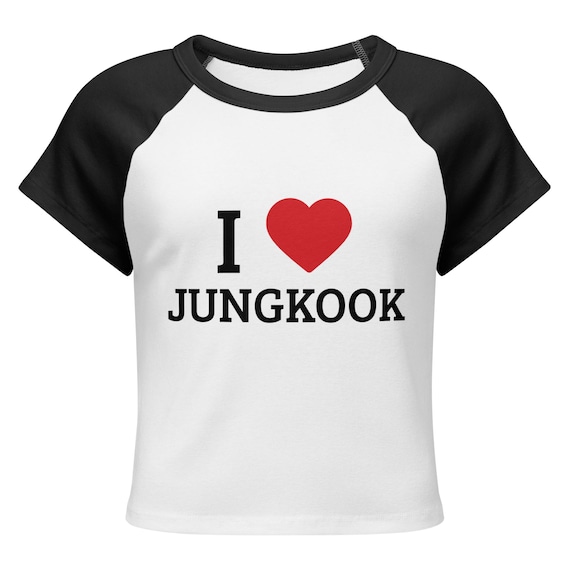 I Love Jungkook BTS Shirt - Etsy