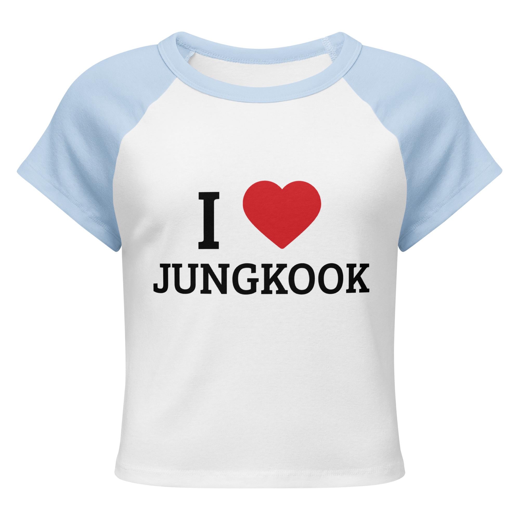 I Love Jungkook BTS Shirt - Etsy
