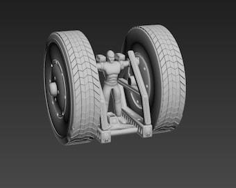 Axel de Twisted Metal 2 STL