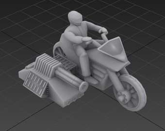 El señor Grimm de Twisted Metal 2 STL