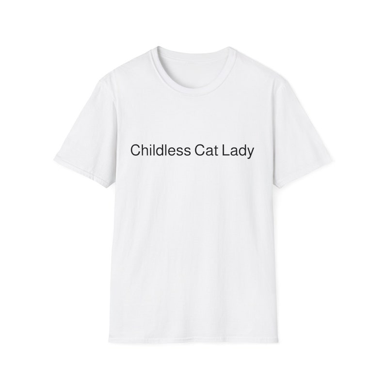 Childless Cat Lady Tshirt Etsy