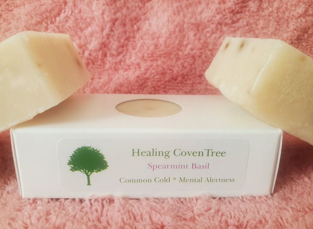 Homemade Spearmint Basil Bar Soap - Etsy