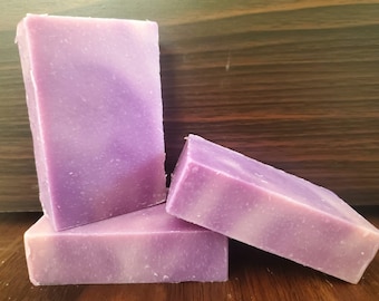 Homemade Lavender Lemongrass Bar Soap