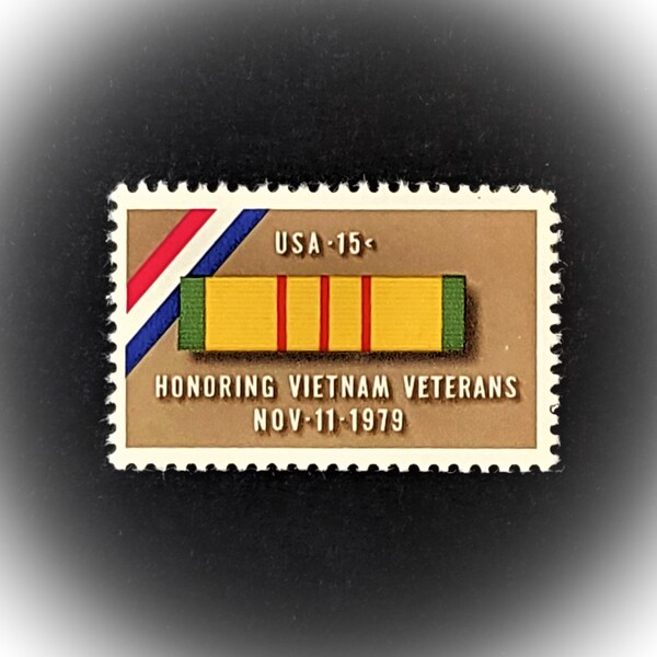 Vietnam Veteran Military Service Ribbon Decal – Vinyl Sticker For Car, Laptop, Window