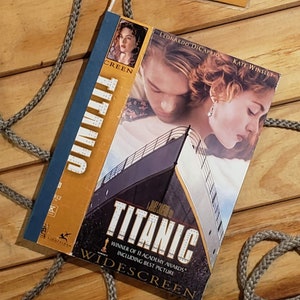 Upcycled VHS Sketch Journal - Titanic