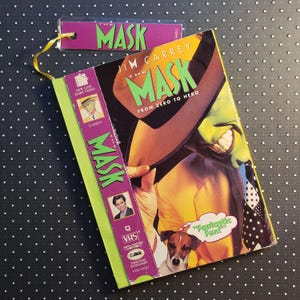 Diário VHS reciclado - A Máscara