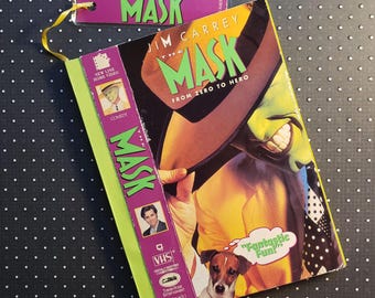 Upcycled VHS Journal - The Mask