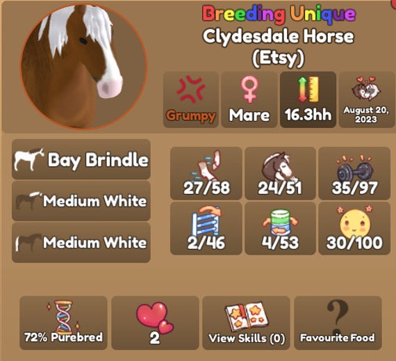 My new baby in wild horse islands any name ideas? in 2023