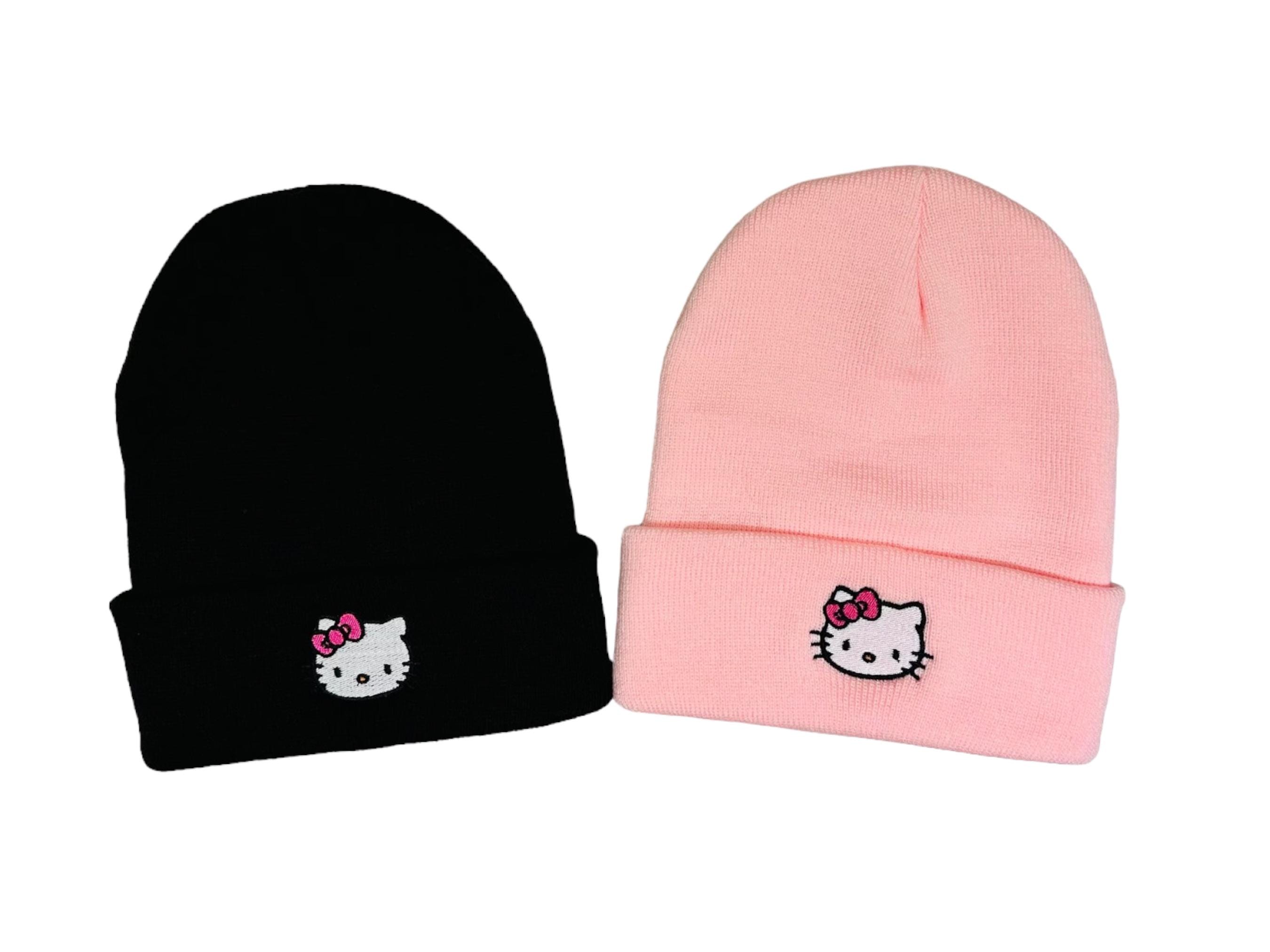 Hello Kitty Embroidered Beanie, Hello Kitty, Perfect for  display picture 3