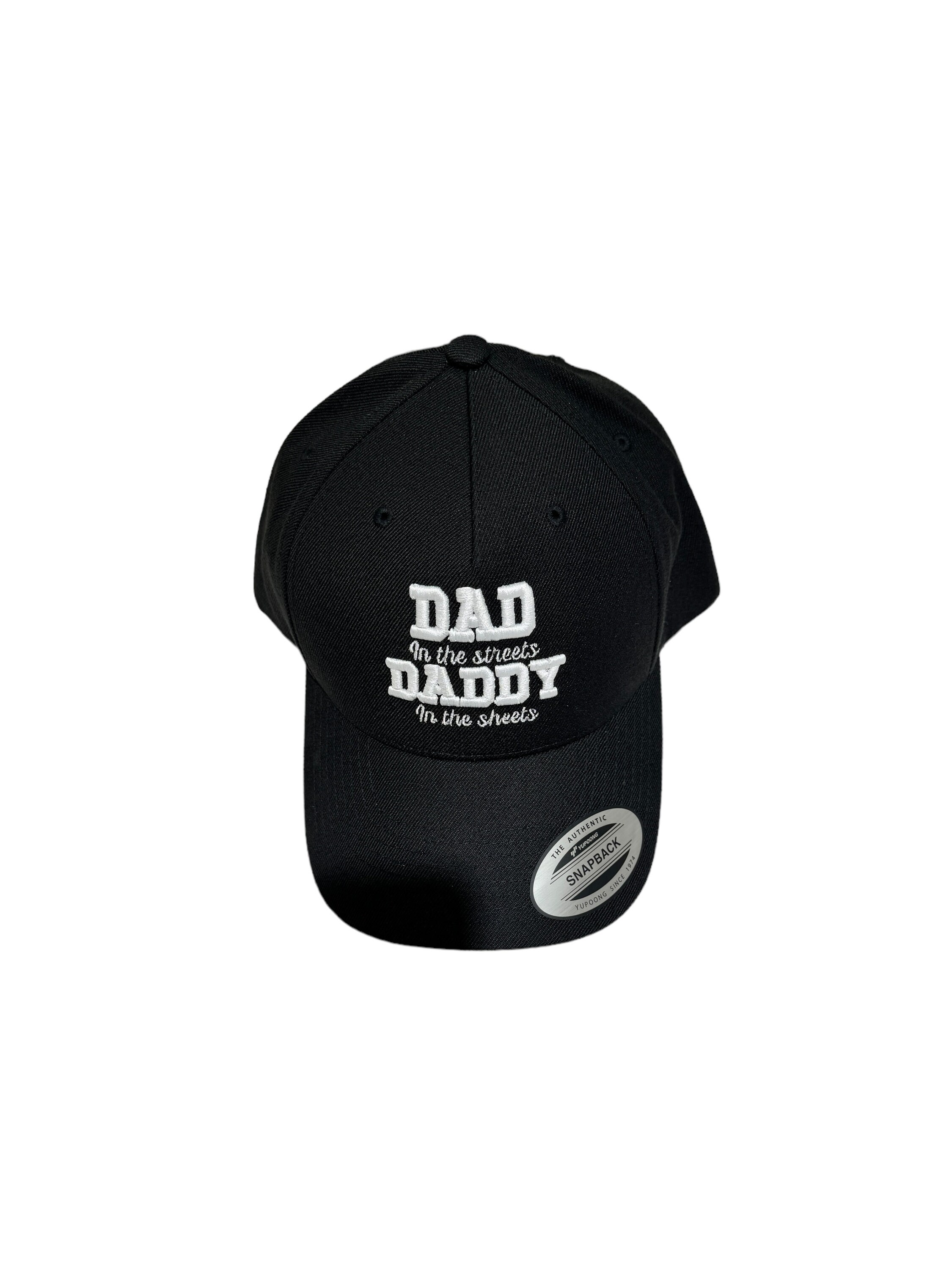 thumbnail image 2 of Funny Embroidered Denim Cap - "Dad In The Streets Daddy In The Sheets" Hat, Adjustable 2 of 12