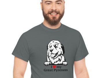 Great Pyrenees Gifts, Great Pyrenees Shirt, Great Pyrenees Tshirt, Great Pyrenees Birthday Gifts for Men and Women, Funny Dog Owner Gift