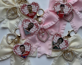 FIFA World Cup Keychains, Jude Bellingham, Haaland, Mexico, Cristiano Ronaldo, Memo Ochoa,