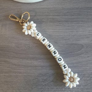 Porte-clés personnalisé pour tout-petit, Accessoires de sac à dos, Cadeau pour bébé, Porte-clés personnalisé, Souvenir, Bracelet, Sac à langer, Rentrée des classes