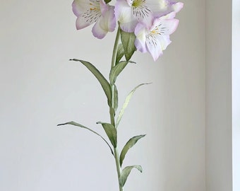 Handcrafted Giant Peony Flower Free-Standing Large Alstroemeria Paper Flower for Modern Event Decor and Window Display
