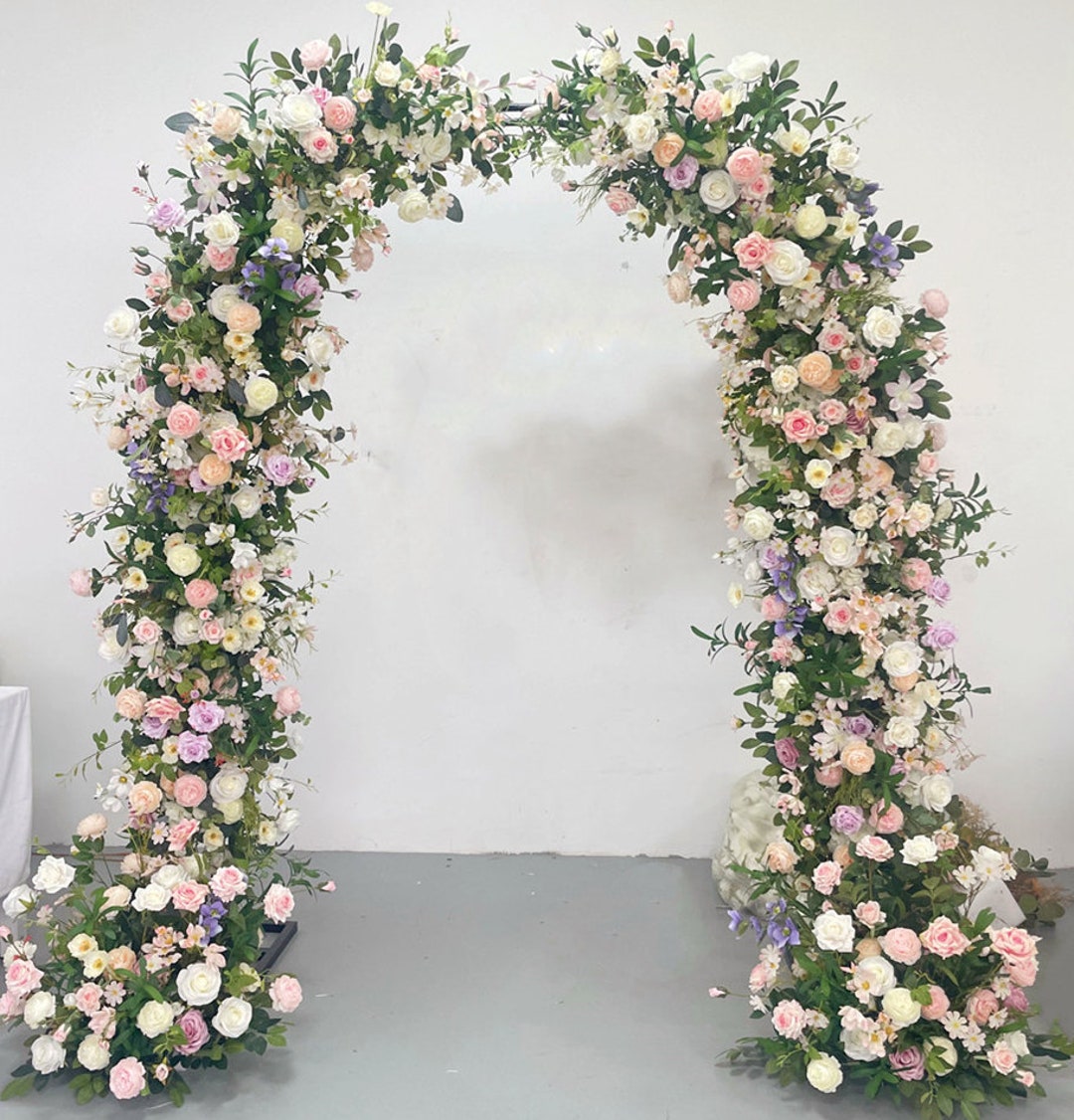 Greenery Arch Wedding Arch Flower Arch Swag Spring Wedding Summer