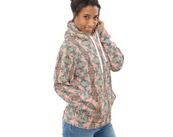 Coral Abstract Art Unisex Hoodie - Stay Cozy and Stylish