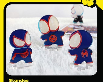 3cm Mini-Spidee Acrylic Standee Across The Spider Verse – Miles Morales ss2