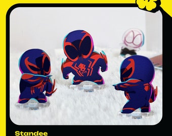 4cm Mini-Spiders Acrylic Standee - Across The Spider Verse – Miguel O’Hara