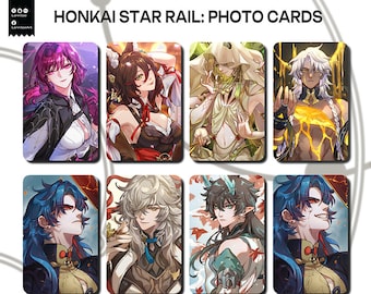 Photocard Honkai Star Rail characters - fanmade by Lannitae