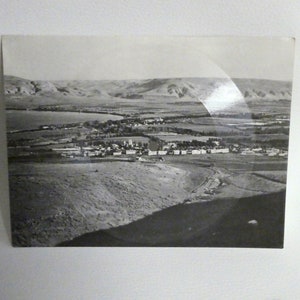 Carte postale musicale d'Israël  - disque vinyle -  Années 1958