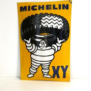 Vecchia targa smaltata MICHELIN