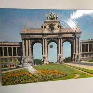Musikalische Postkarte der Stadt Brüssel – Schallplatte – 45 U/min