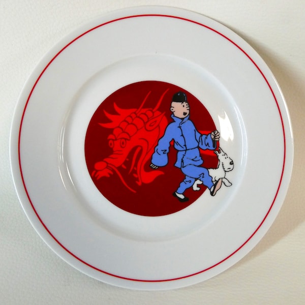 Assiettes tintin Hergé de 1993