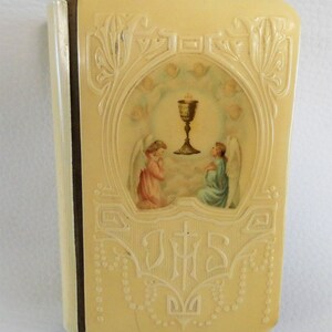 Art Nouveau Roman parishioner ivory missal from 1905