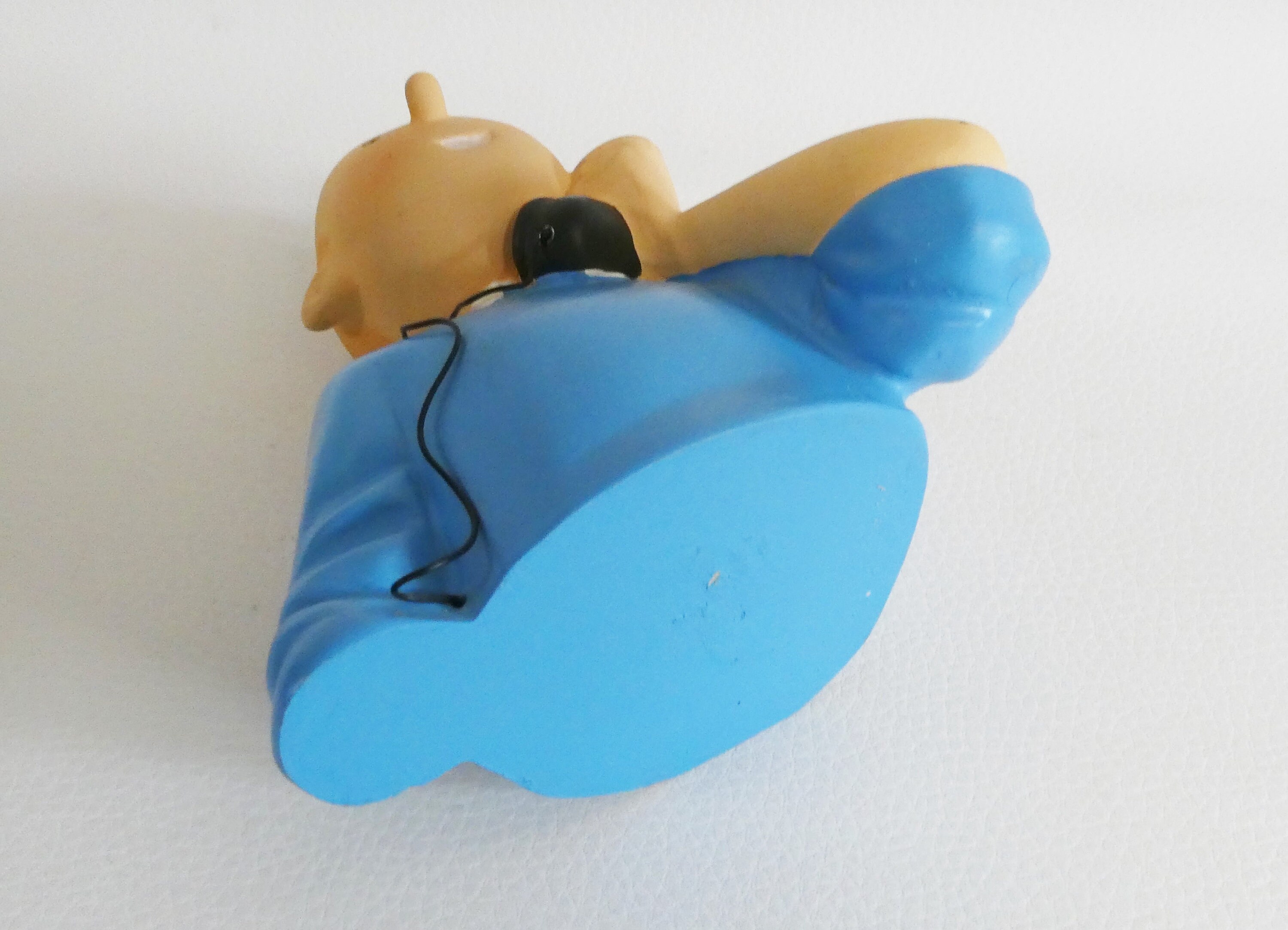 TINTIN PENSEUR. HÉROS de BD. Hergé. BUSTE en Plâtre