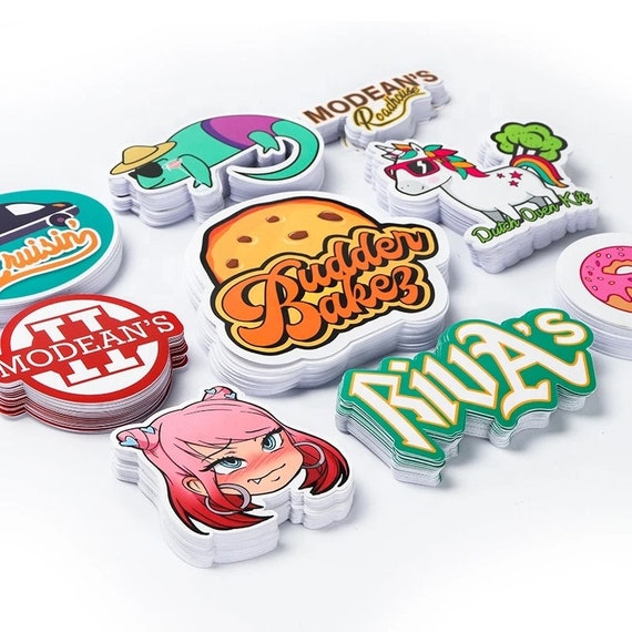 Custom Die-cut Vinyl Stickers Made From Your Designs Prefect for