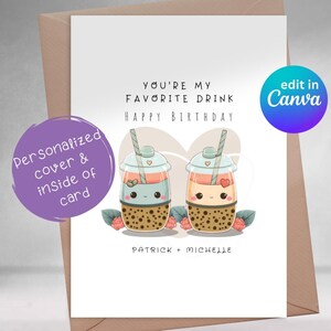 Funny Romantic Printable Cards - Drink, Valentine's Day, Birthday, Engagement, Wedding, Anniversary, Boyfriend, Girlfriend, Husband, Wife