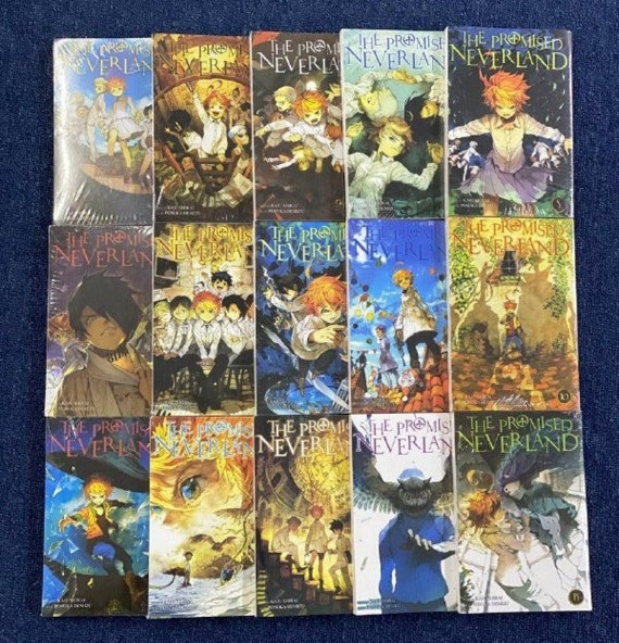Anime the Promised Neverland Kaiu Shirai Manga Vol. 1-15 Comic - Etsy Anime the Promised Neverland Kaiu Shirai Manga Vol. 1-15 Comic - Etsy