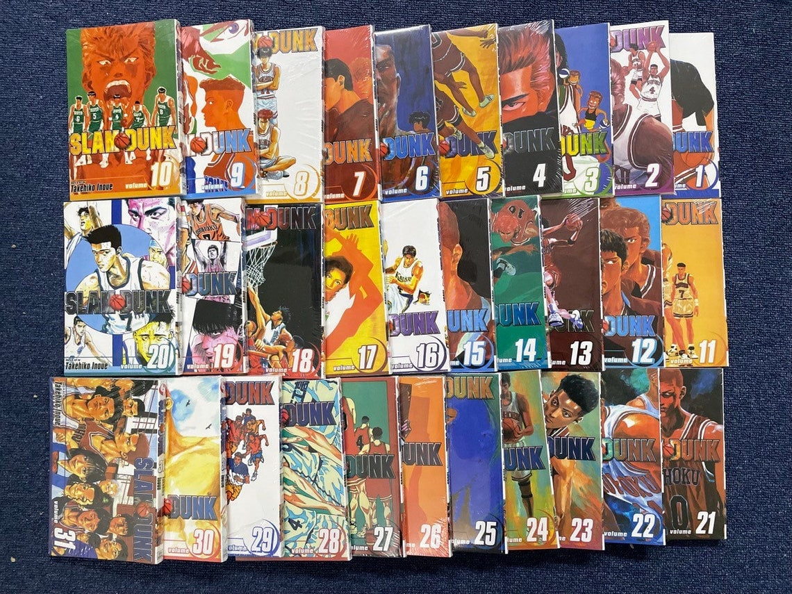 Slam Dunk Manga - Etsy Ireland Slam Dunk Manga - Etsy Ireland