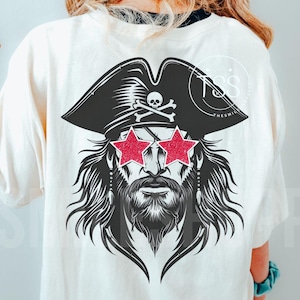 Piraten preppy Star Eyed-mascotte png, roze mascottesublimatieontwerp downloaden, schoolmascottes bellenblaasshirt sublimatieontwerp
