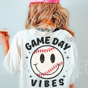 game day vibes Retro softball png, softball sublimation design, softball vibes png, softball season, game day softball png baseball mom png