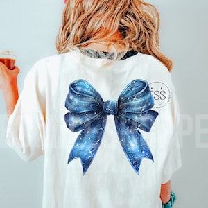 Preppy royal blue Bows PNG Trendy Bow PNG Faux Glitter PNG Girly Bow Shirt Design Bows Sublimation Design Download Png Print File preppy png