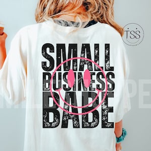 Petite entreprise bébé png femme entrepreneur png visage souriant en détresse png femme PDG png petite entreprise méchante sublimation rétro png