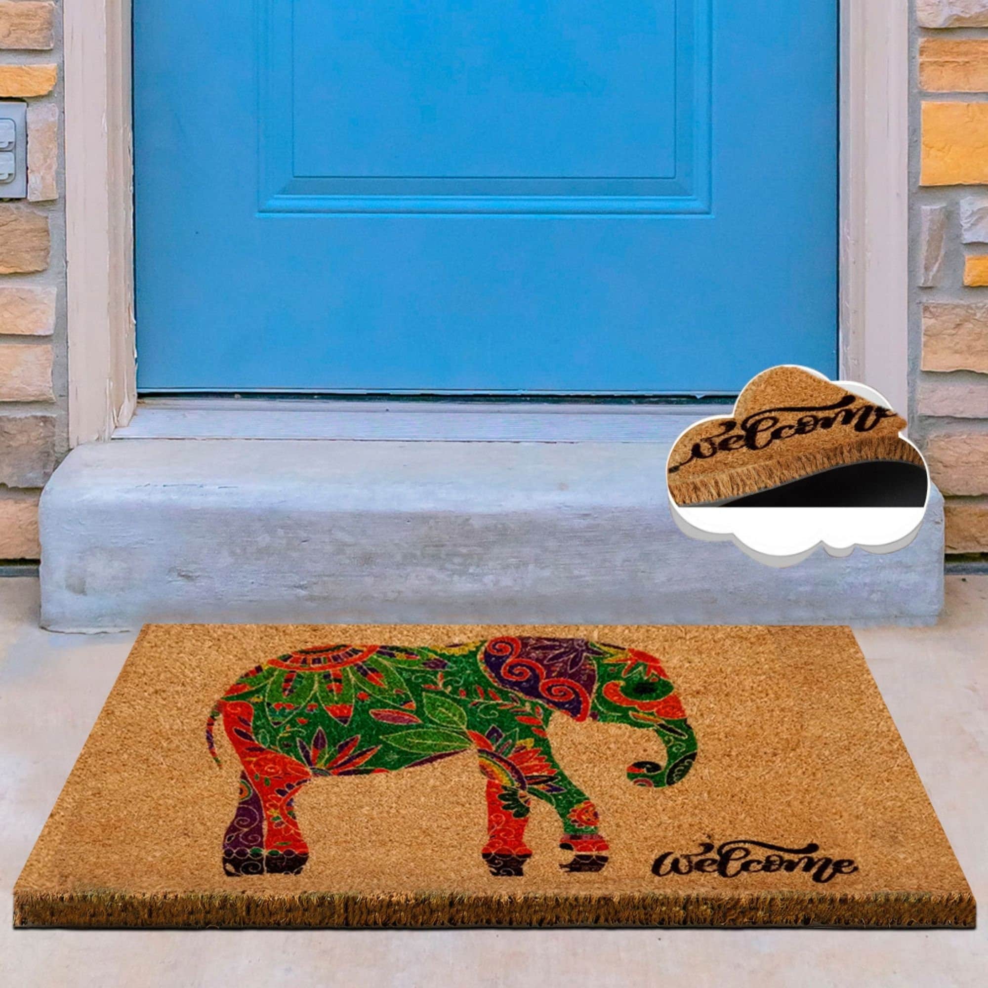 Infinity Custom Mats™ All-Weather Personalized Door Mat - STYLE