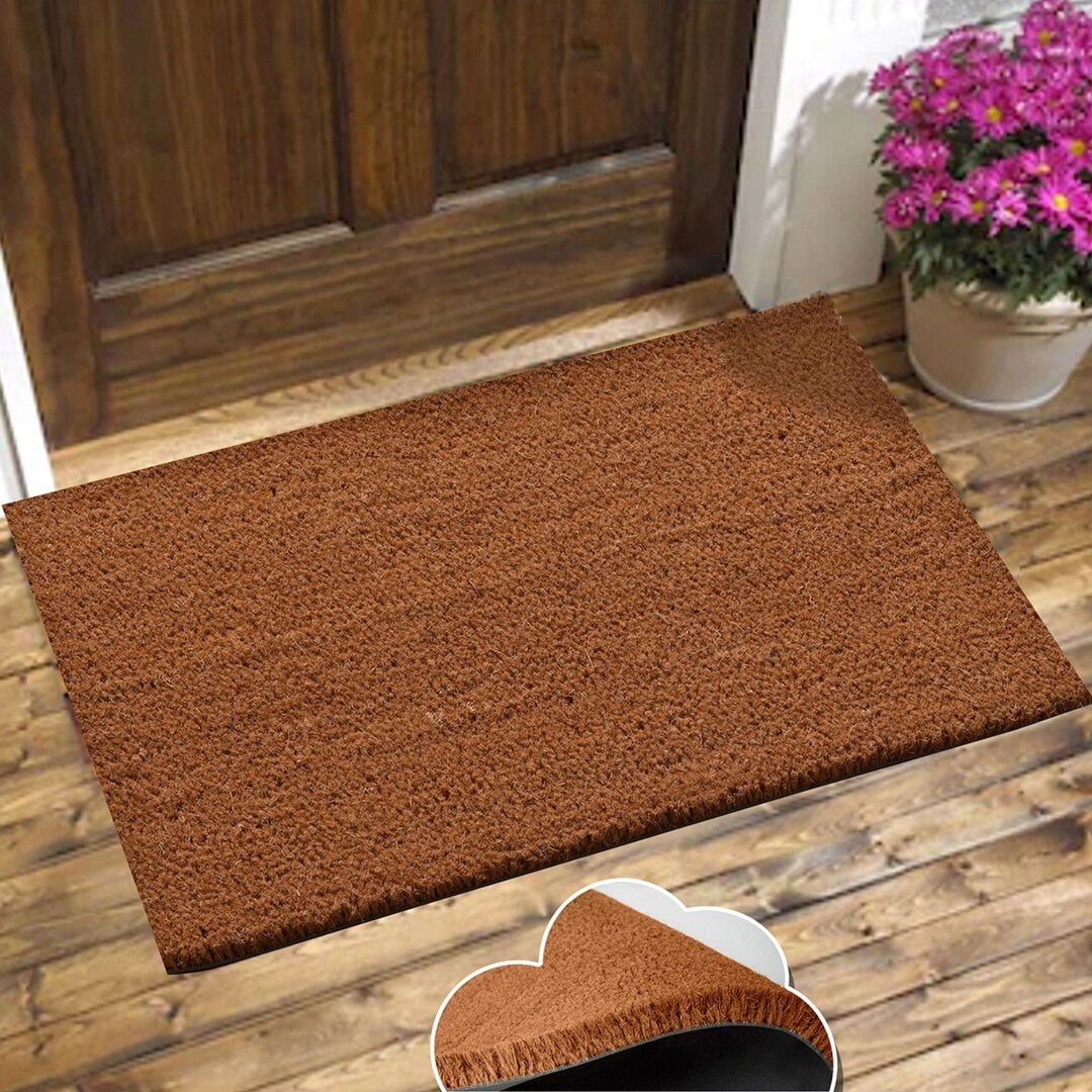 Blank Doormat, No Design, Plain Doormat, Doormat Without Writing, Outdoor Rug, Entryway Doormat