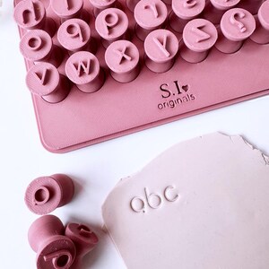 Stämpelset med små bokstäver | SI. Originals Premiumverktyg för alfabetsdesigner