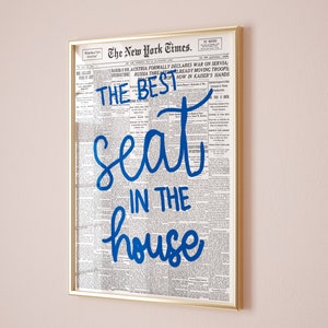 bathroom art print