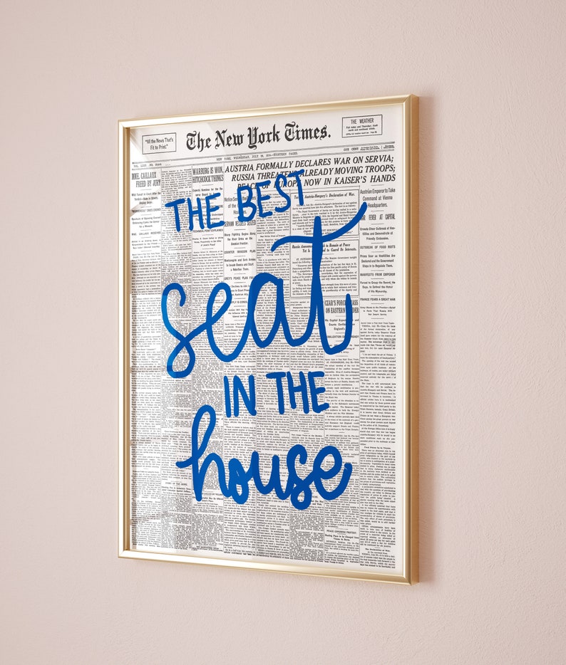 bathroom art print