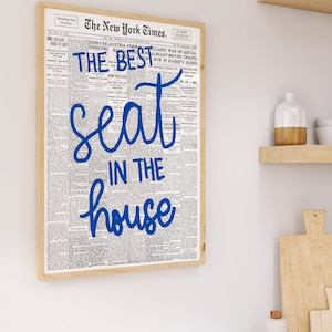 newspaper wall art