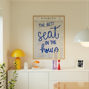 funny bathroom poster