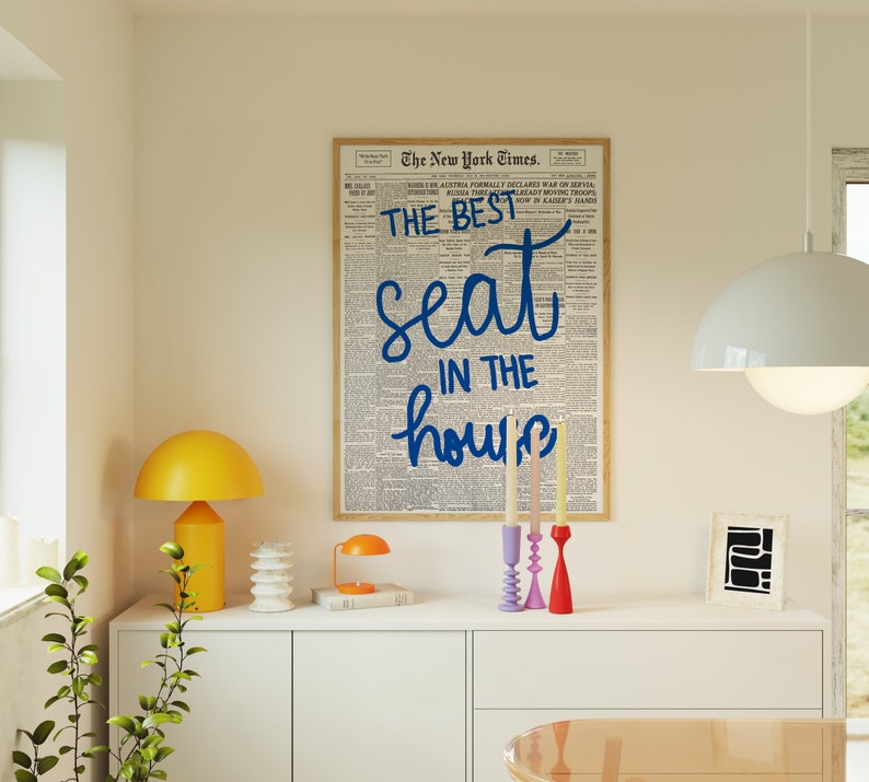 funny bathroom poster