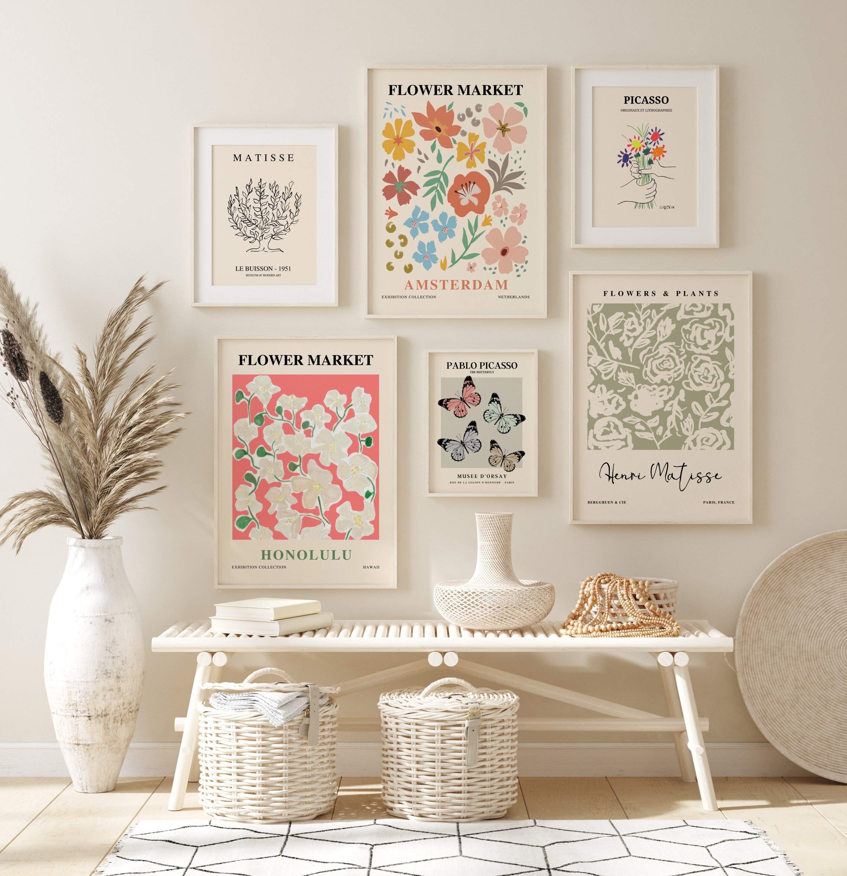 Bloem boek muur decor, Vlinder Boeken Muur Sticker Lezen Muur Decal Bibliotheek Muur Sticker Boek Quote Muur Sticker 1086EZ - België